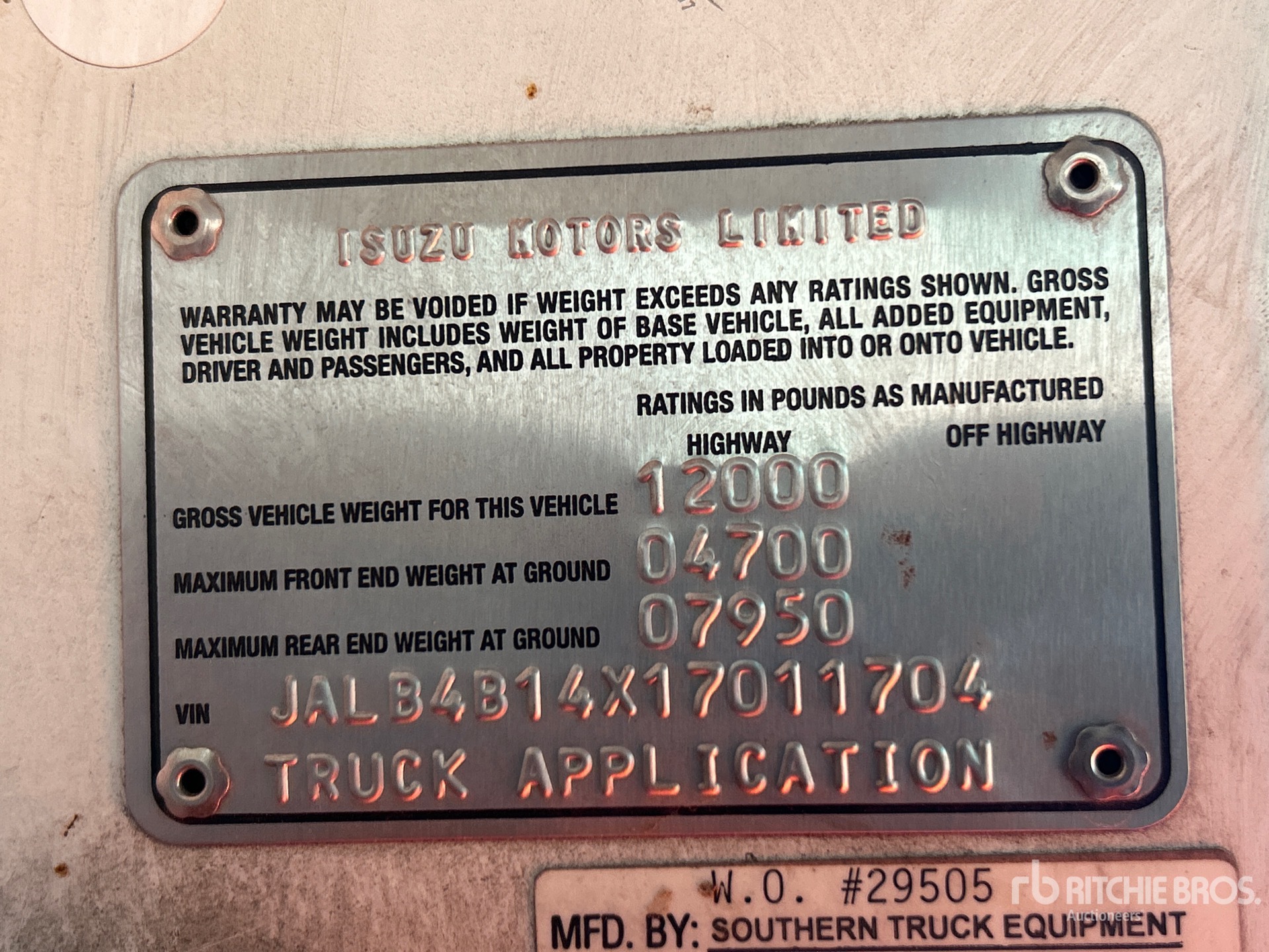 2001 Isuzu NPR