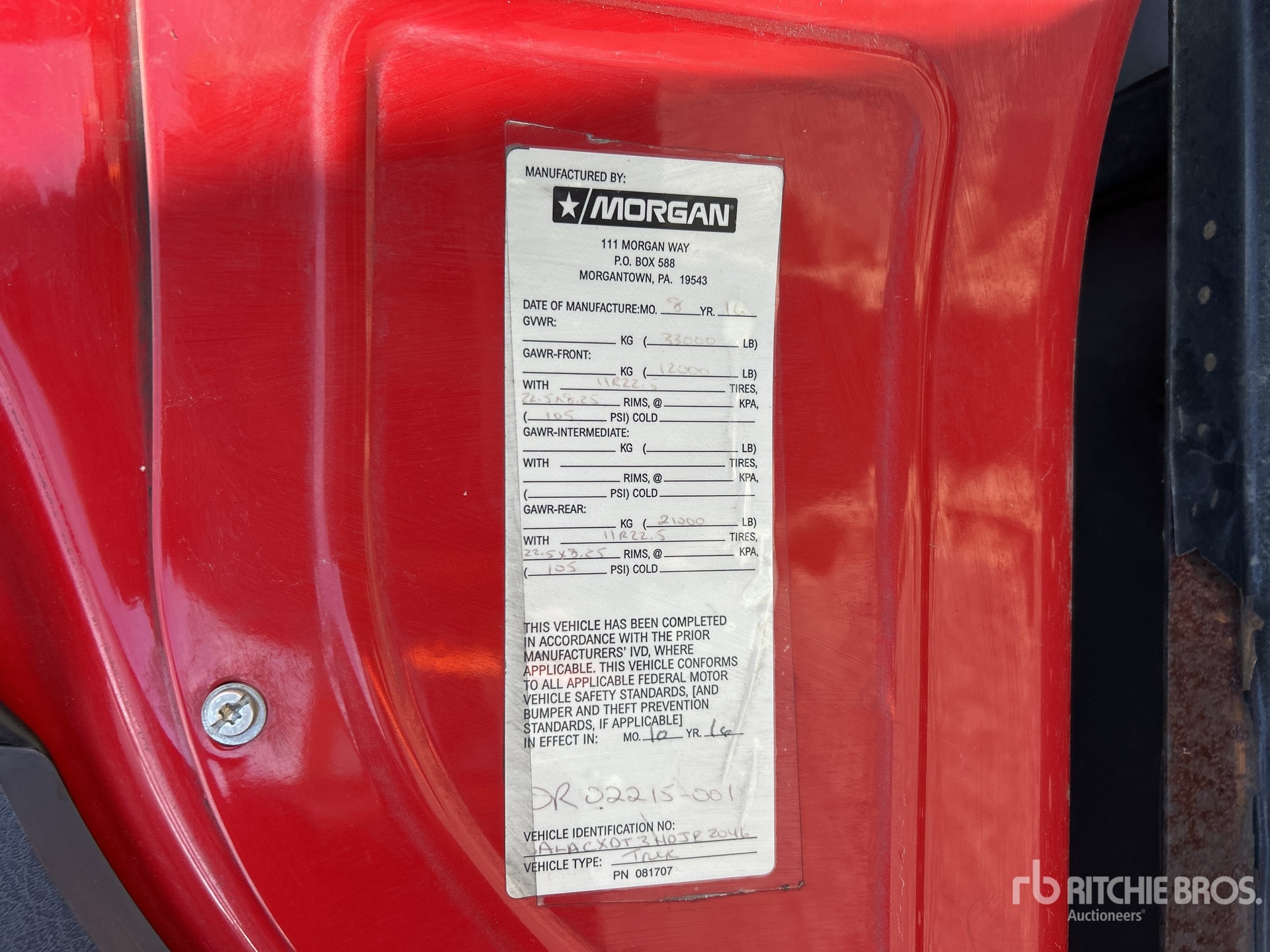 2017 Freightliner M2 106