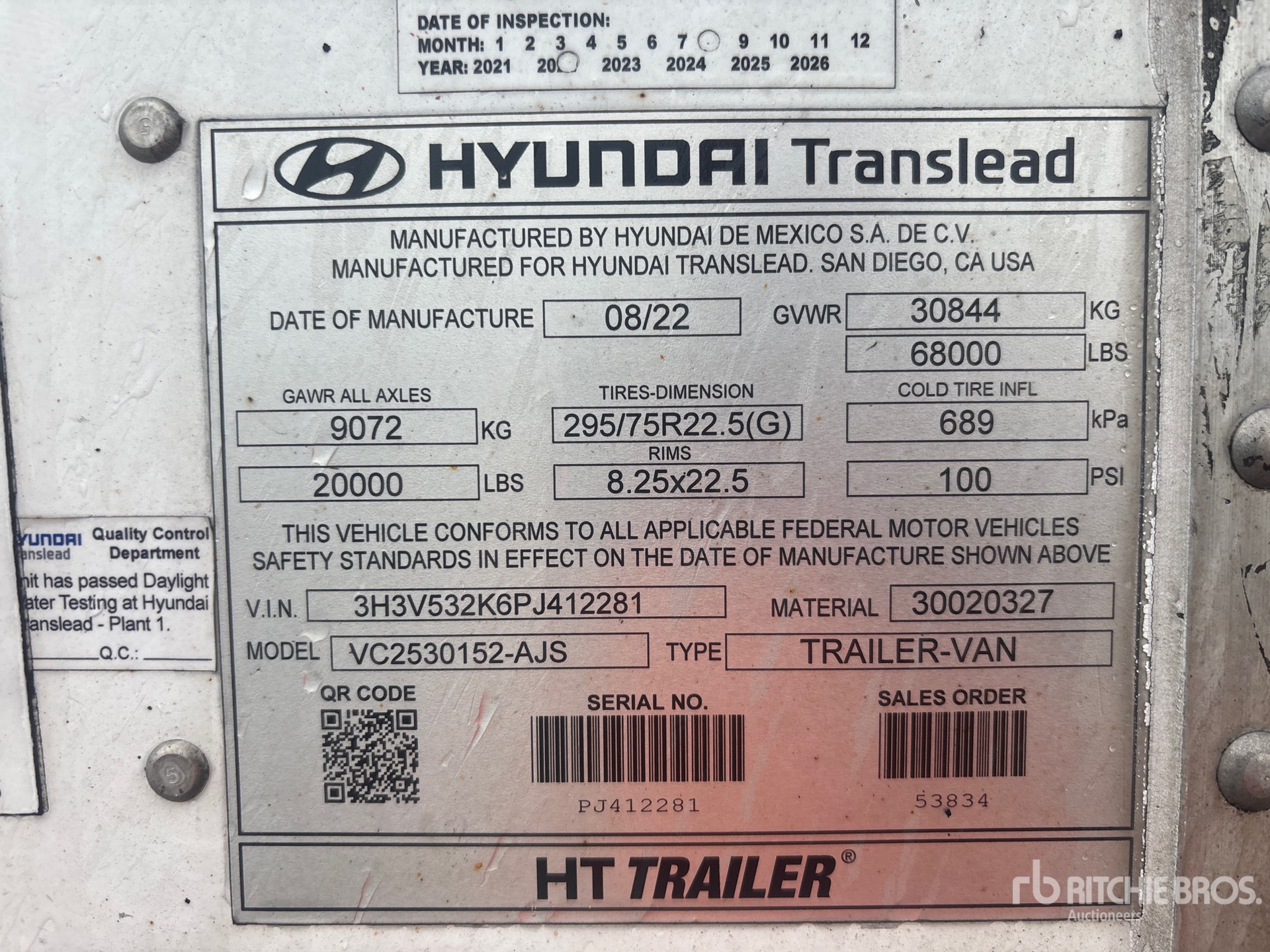 2023 Hyundai VC2530152-AJS