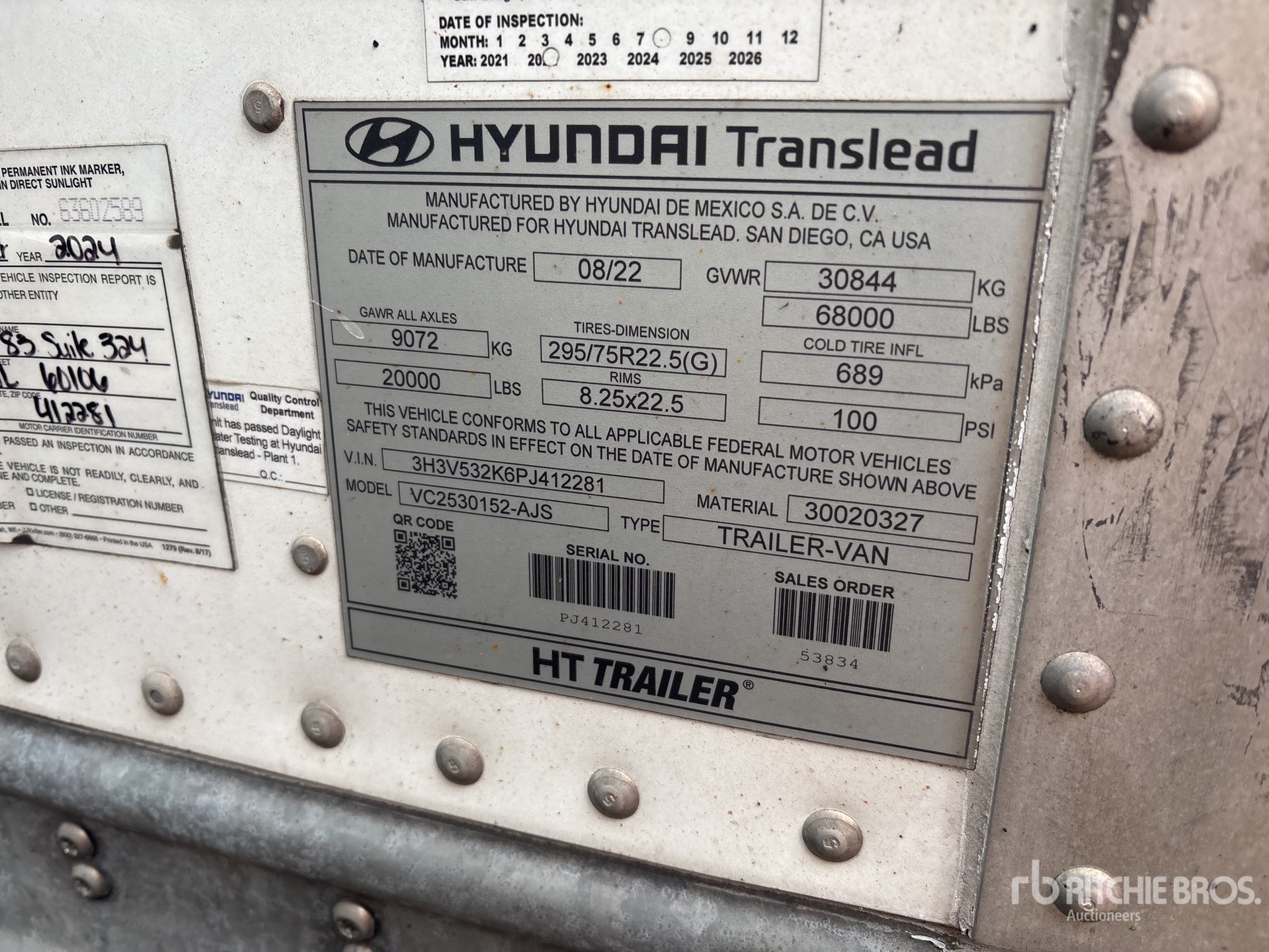 2023 Hyundai VC2530152-AJS