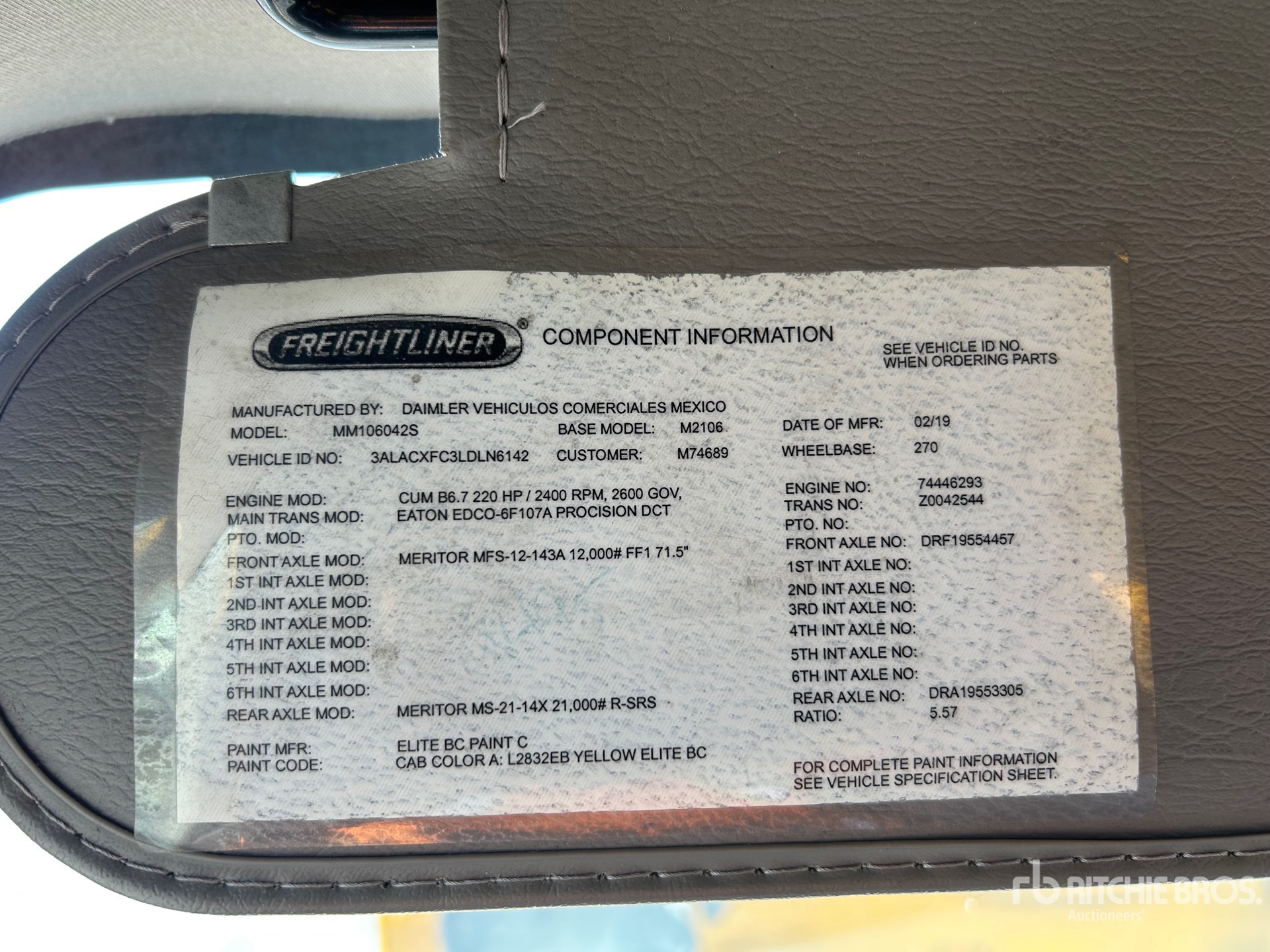 2020 Freightliner M2 106