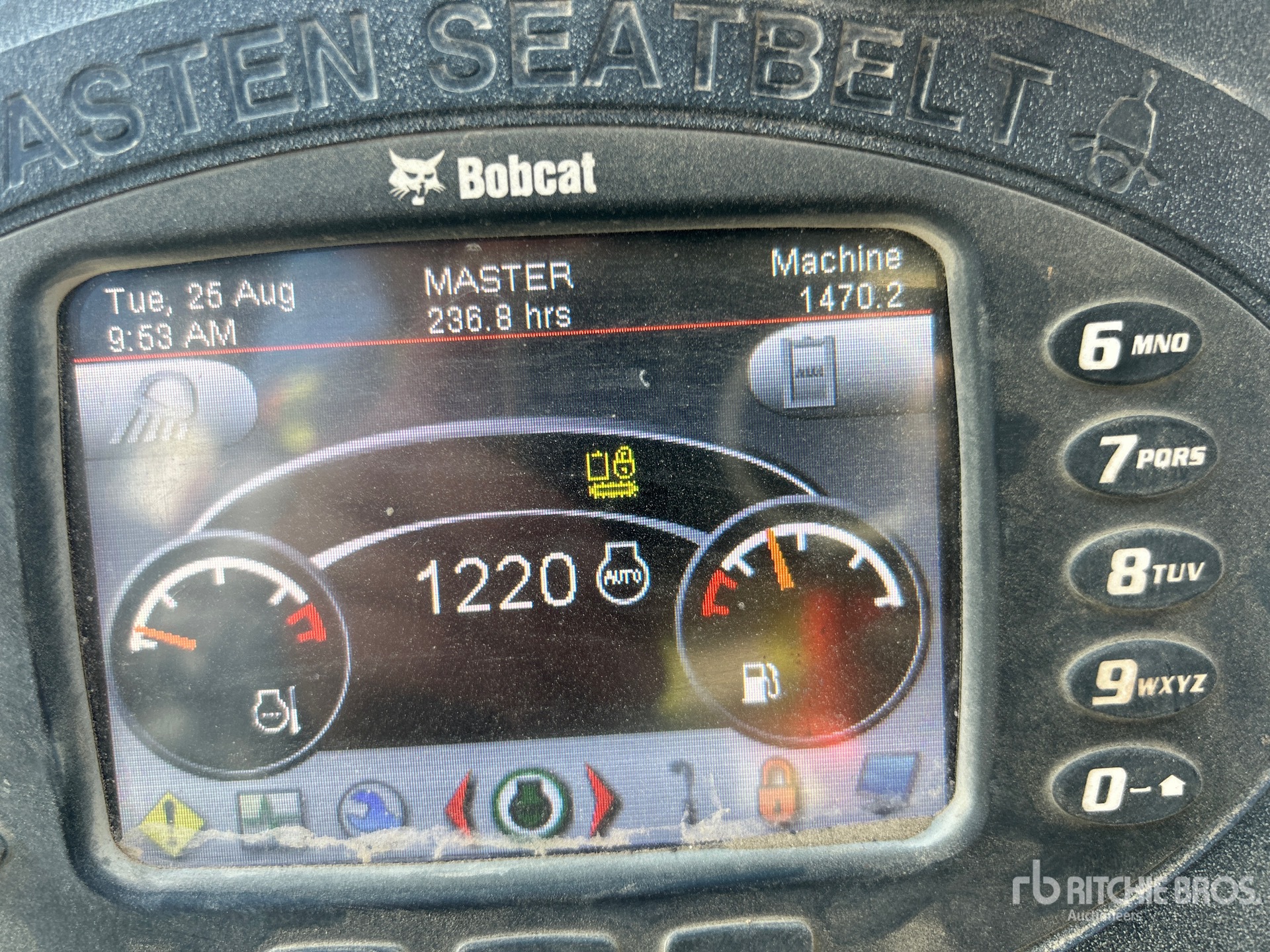 General Appearance with Hour Meter / Odometer