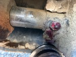 Undercarriage with Left Track Tensioner