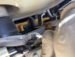 Engine with A/C Compressor