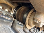 Undercarriage with Left Track Rollers