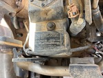 Engine with Emission Label