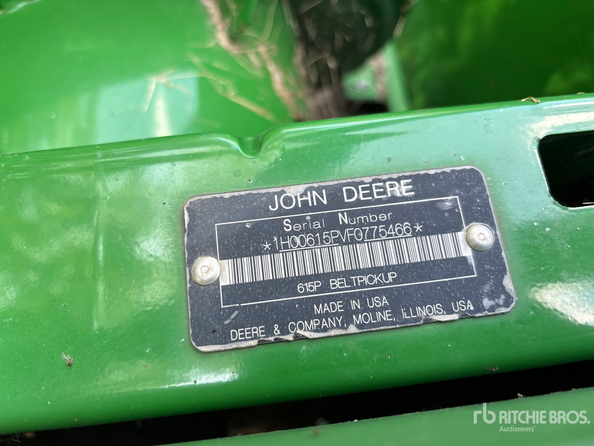 2015 John Deere 615P