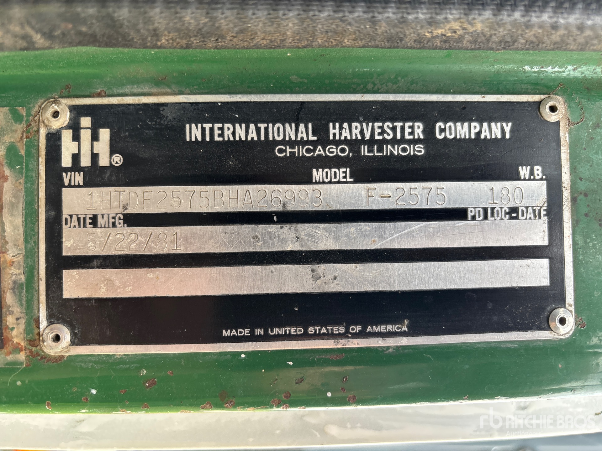 1981 International S2500