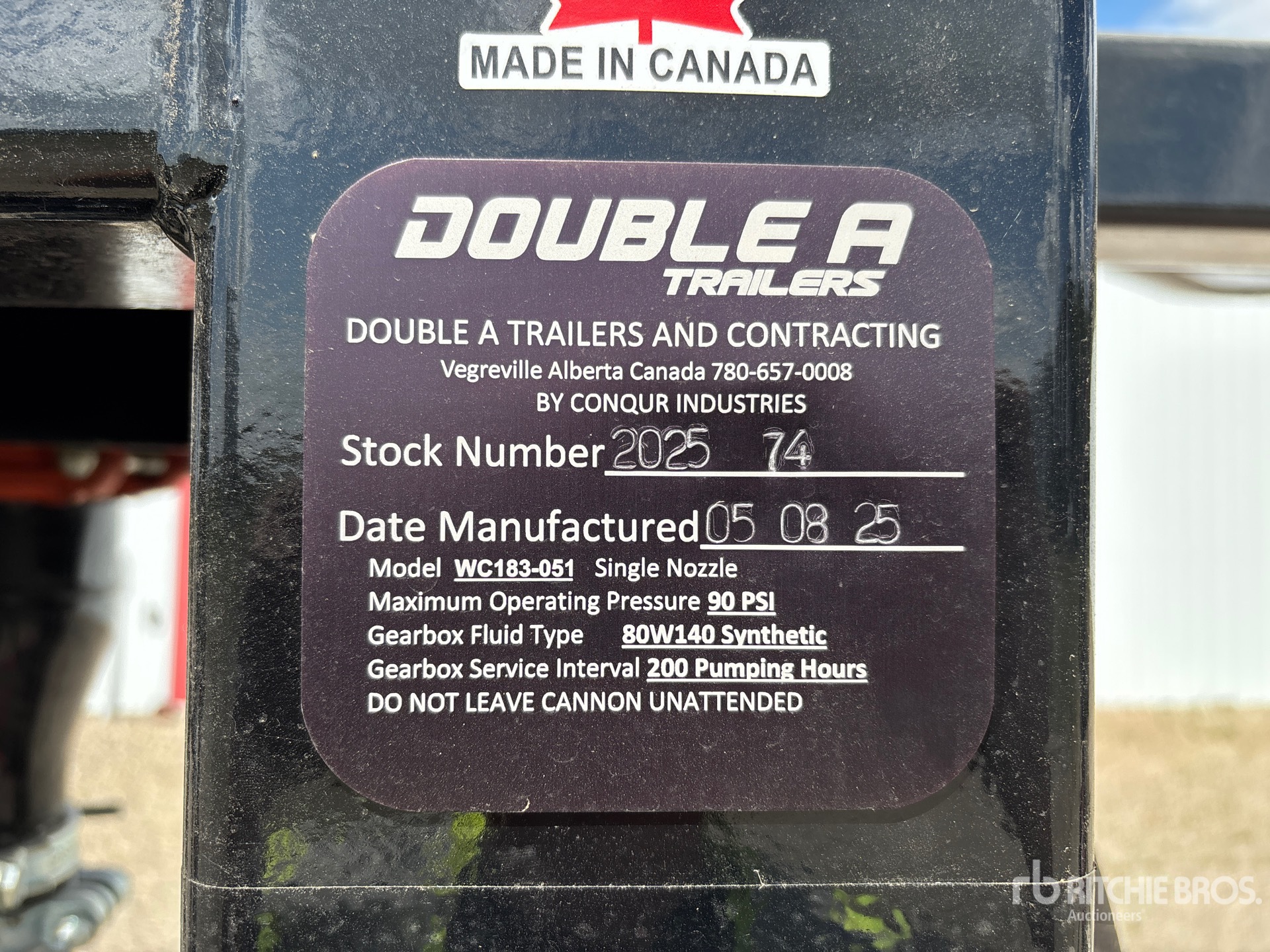 2025 Double A WC183-051