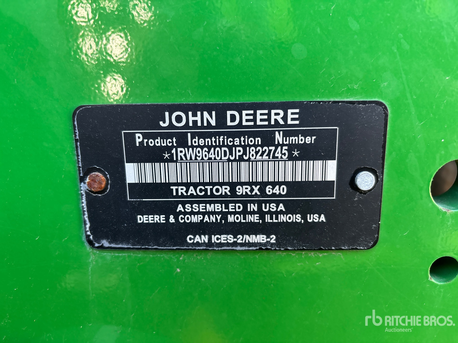 2023 John Deere 9RX 640
