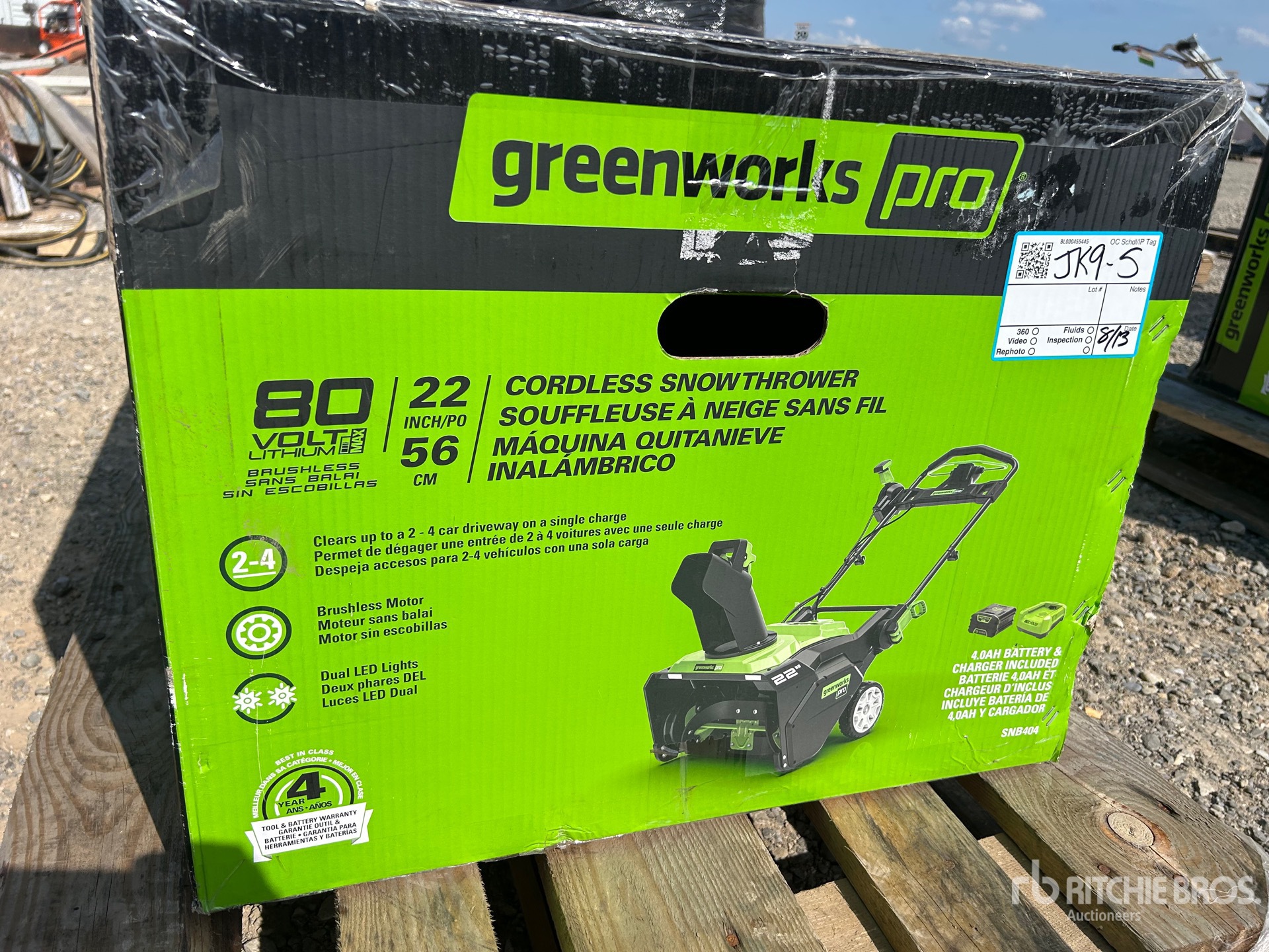 Greenworks 1 FT 10 IN 1 WAY ELECTRIC