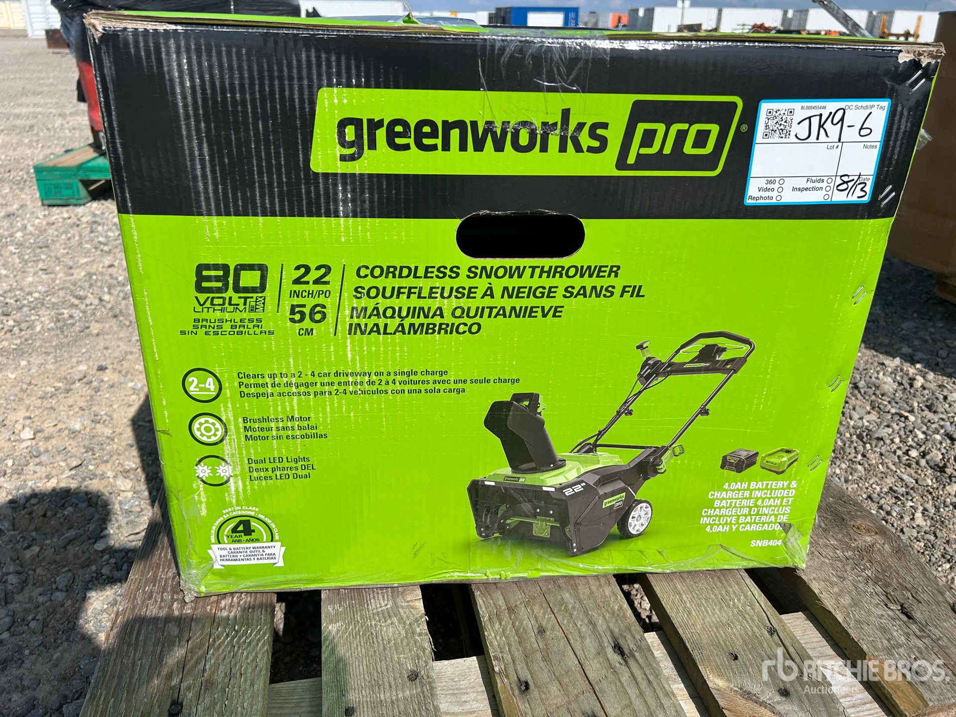 Greenworks 1 FT 10 IN 1 WAY ELECTRIC