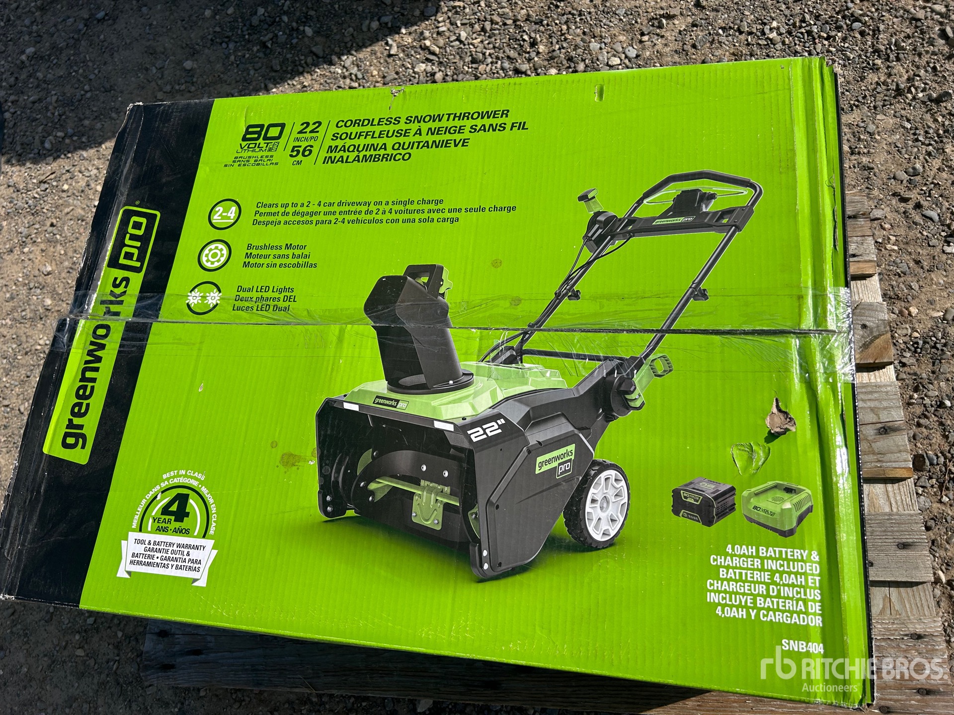 Greenworks 1 FT 10 IN 1 WAY ELECTRIC