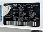 General Appearance with Frame Stamp Serial Number/VIN Photo