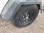 Trailer Chassis with Left Tire