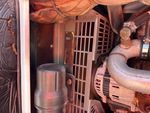 Engine with Radiateur