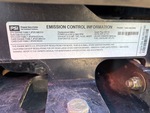 Engine with Emission Label