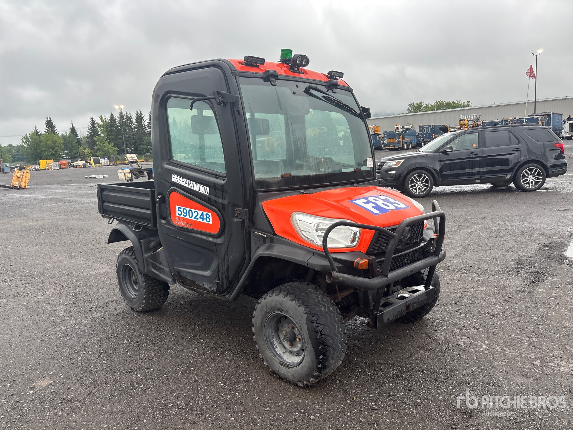 General Appearance with Picture, Right Front Corner
