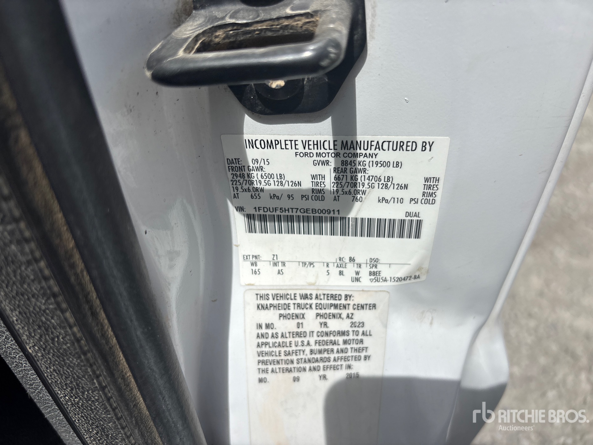 2016 Ford F-550