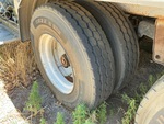 Trailer Chassis with Tire Condition