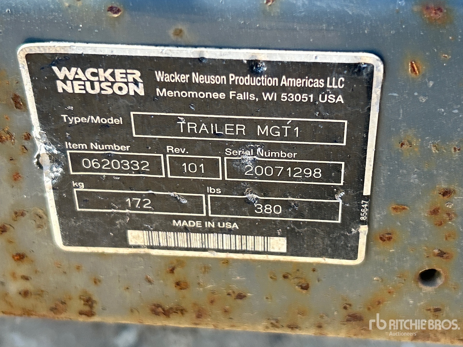 2012 Wacker Neuson G25