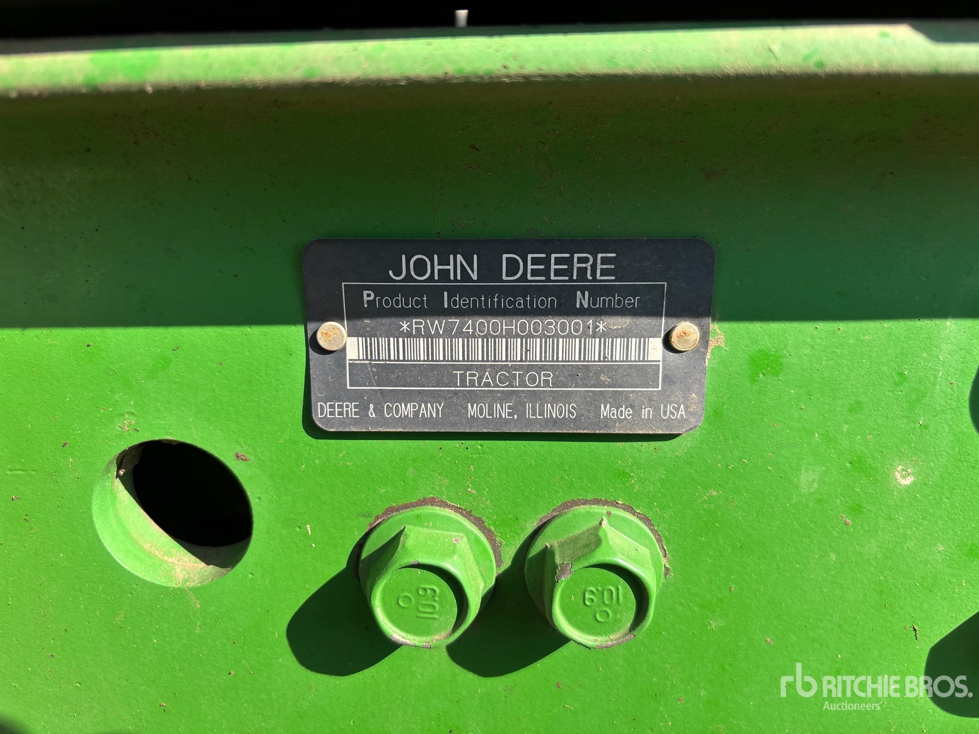 1995 John Deere 7400