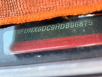 General Appearance with Frame Stamp Serial Number/VIN Photo