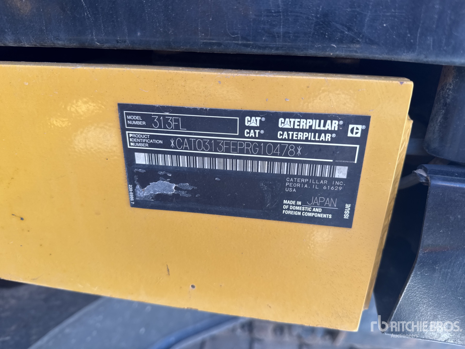 2018 Caterpillar 313F L