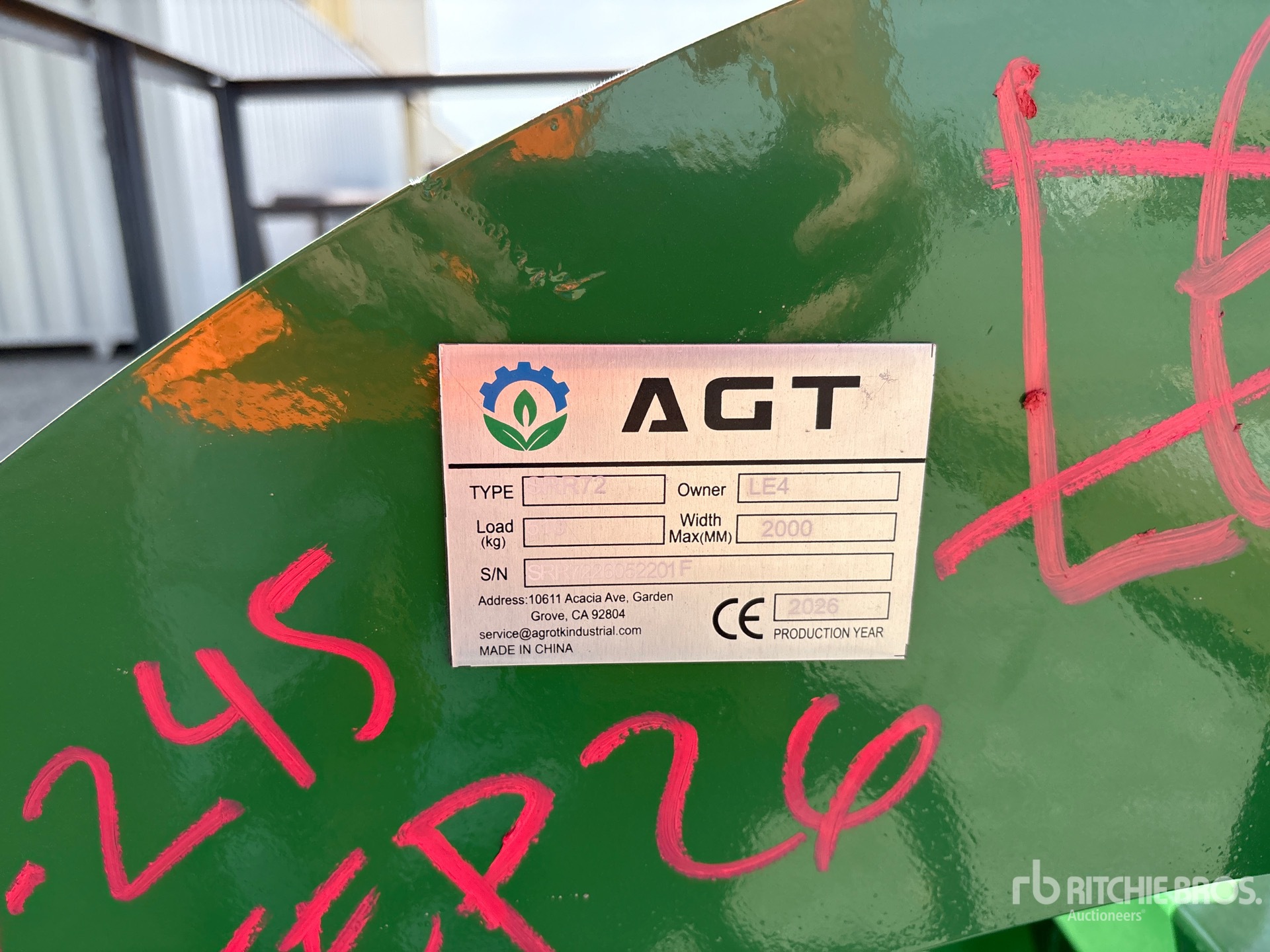 2026 AGT SRR72