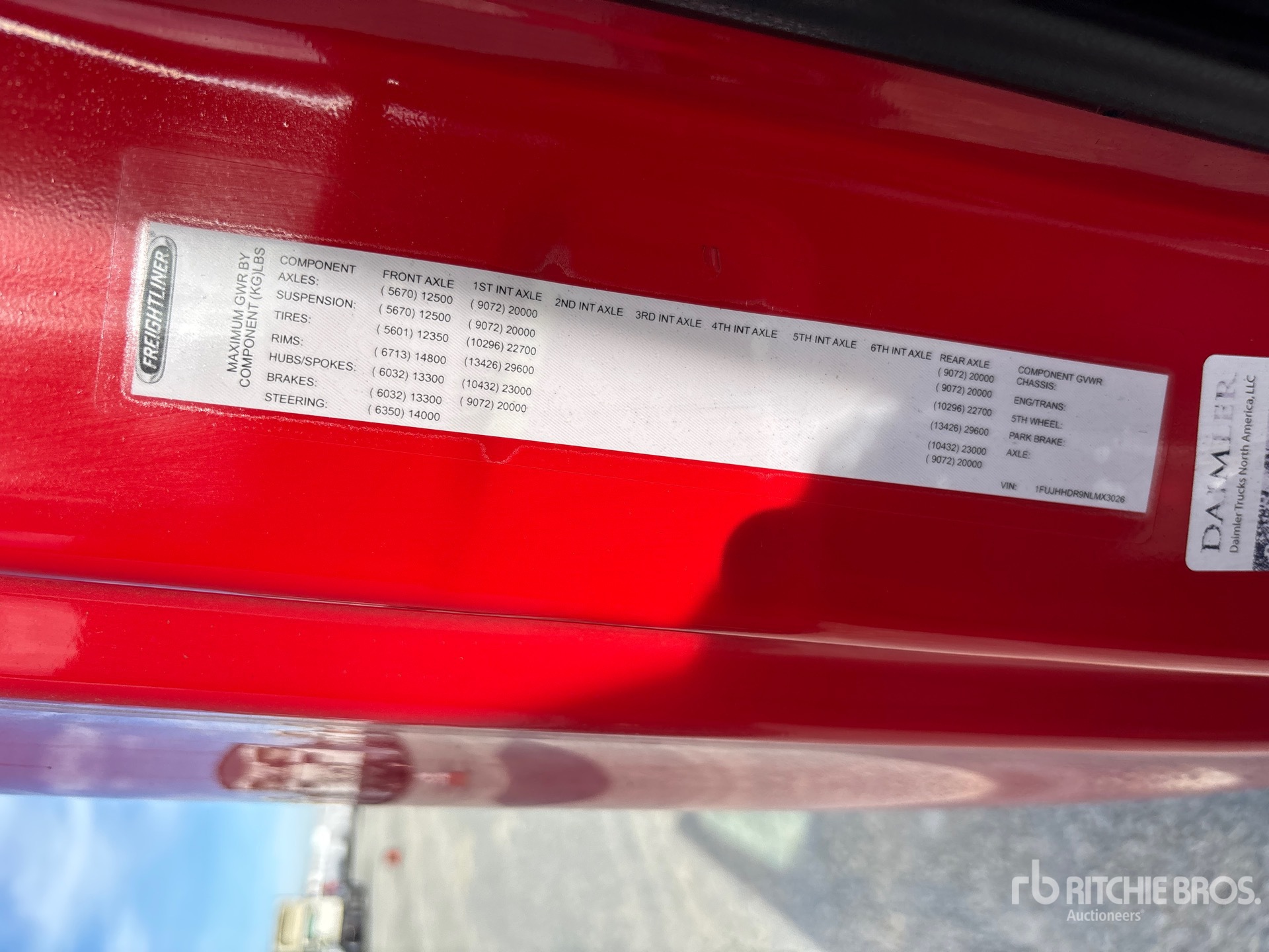 2022 Freightliner CASCADIA 126