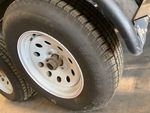 Trailer Chassis with Right Front Tire