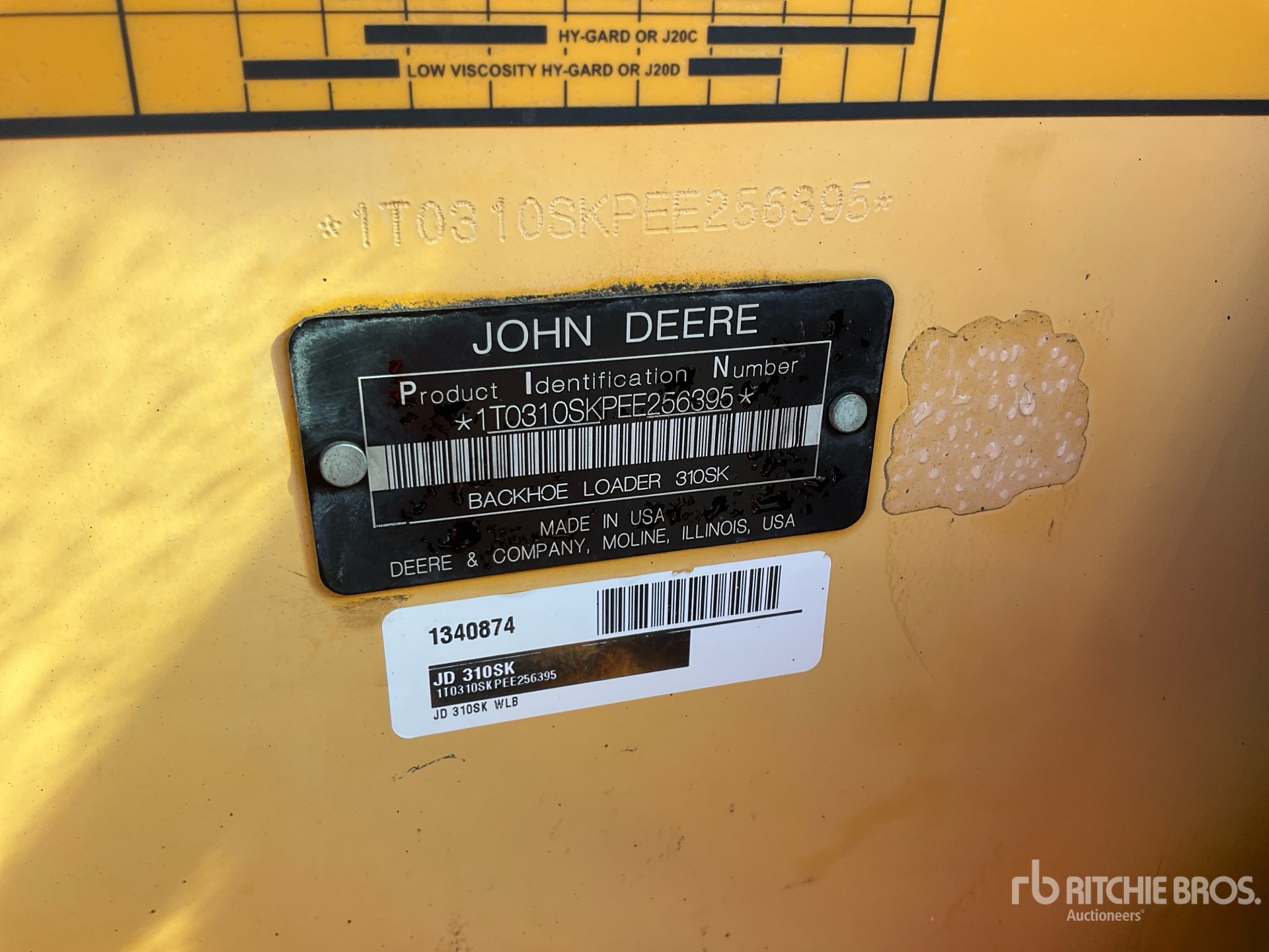 2014 John Deere 310SK