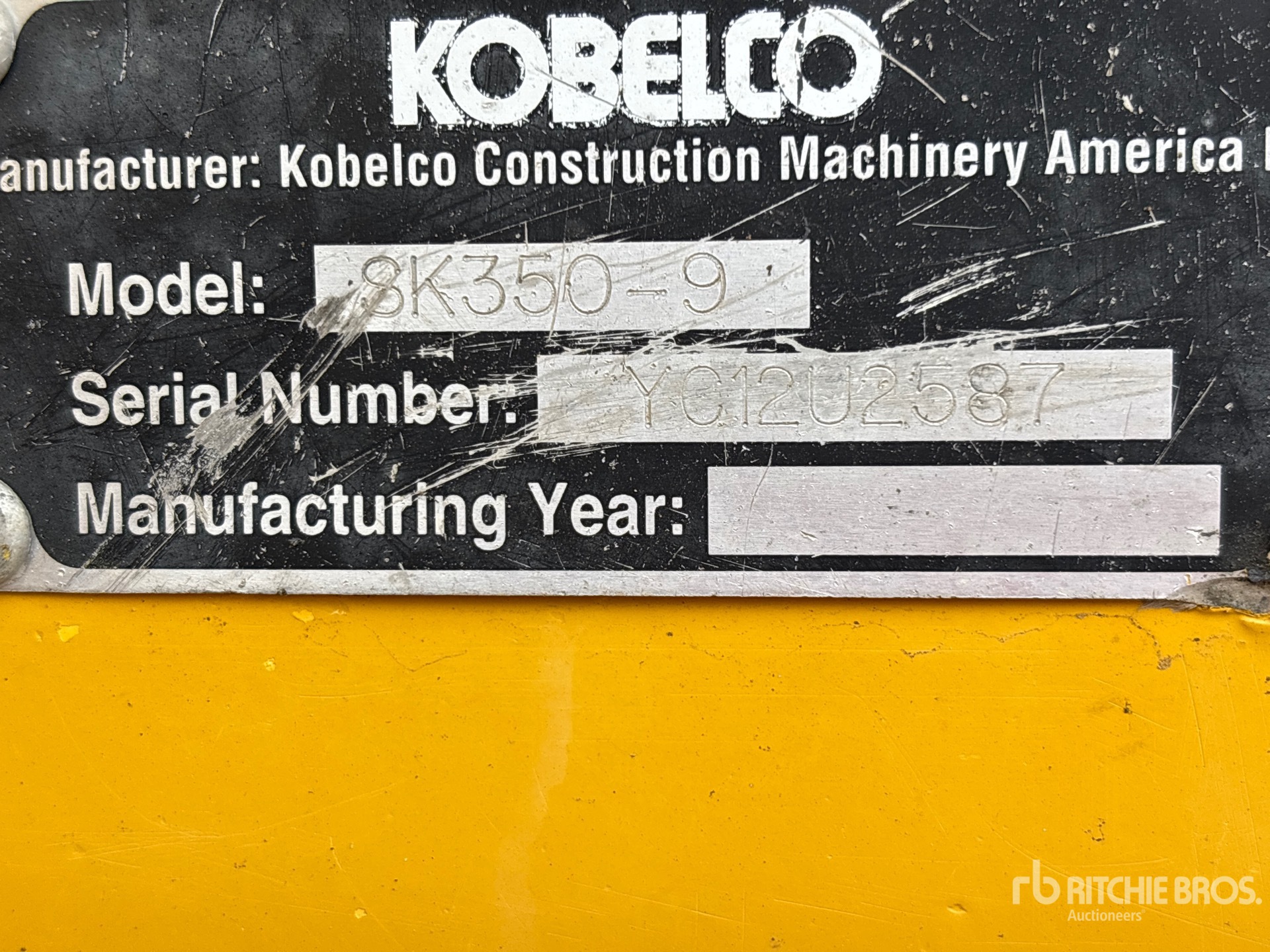 2012 Kobelco SK350-9