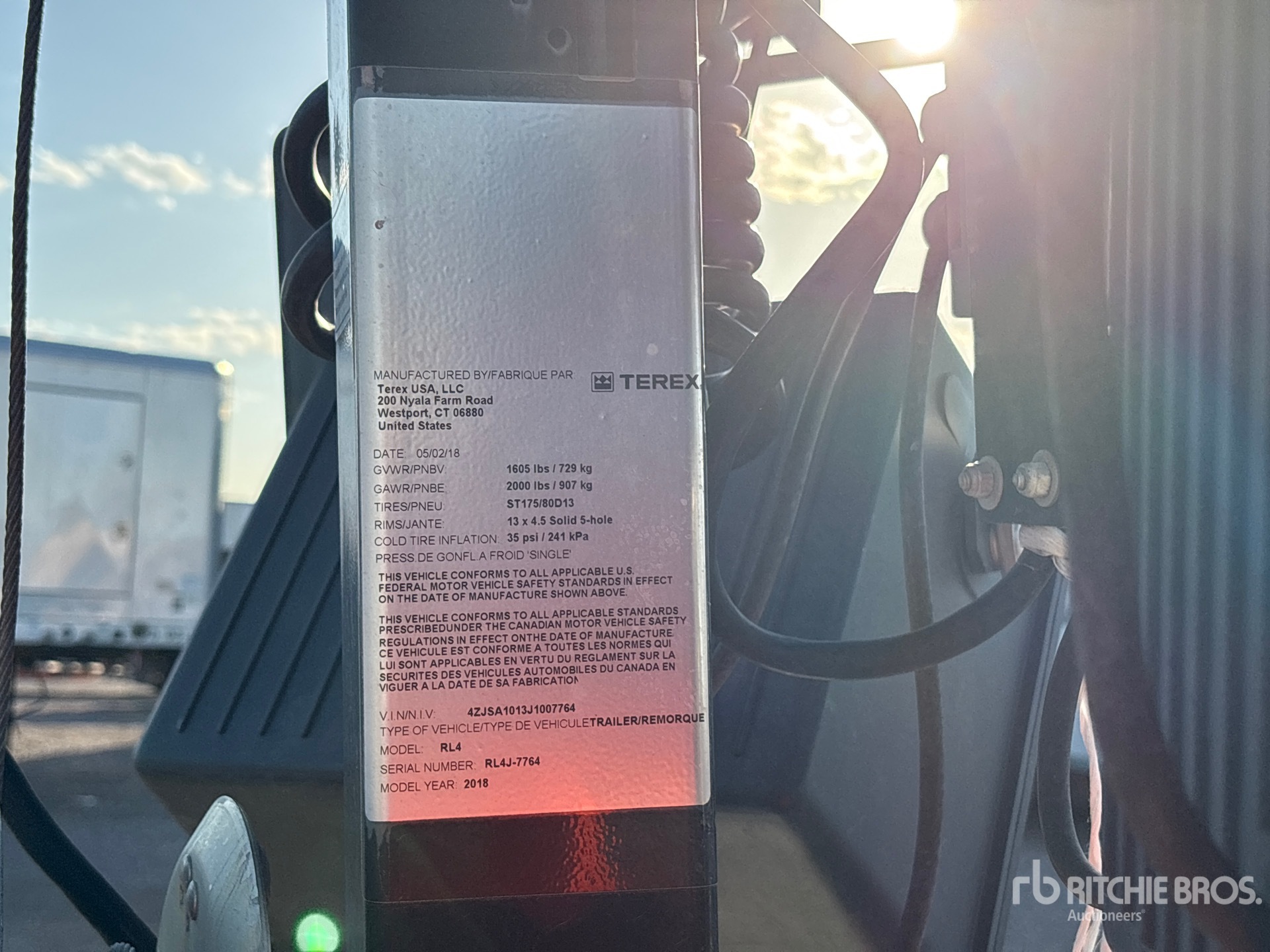 2018 Terex RL4