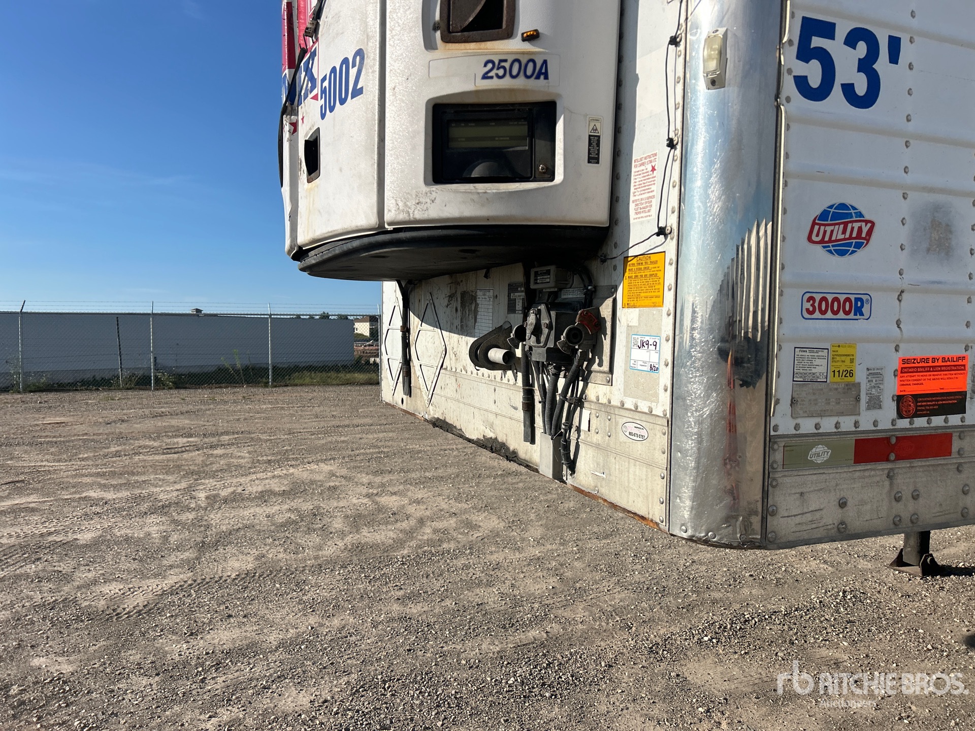 2011 Utility 53 FT X 102 IN T/A