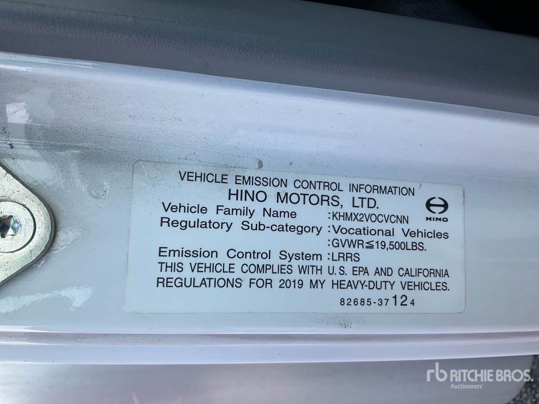 2019 Hino 155