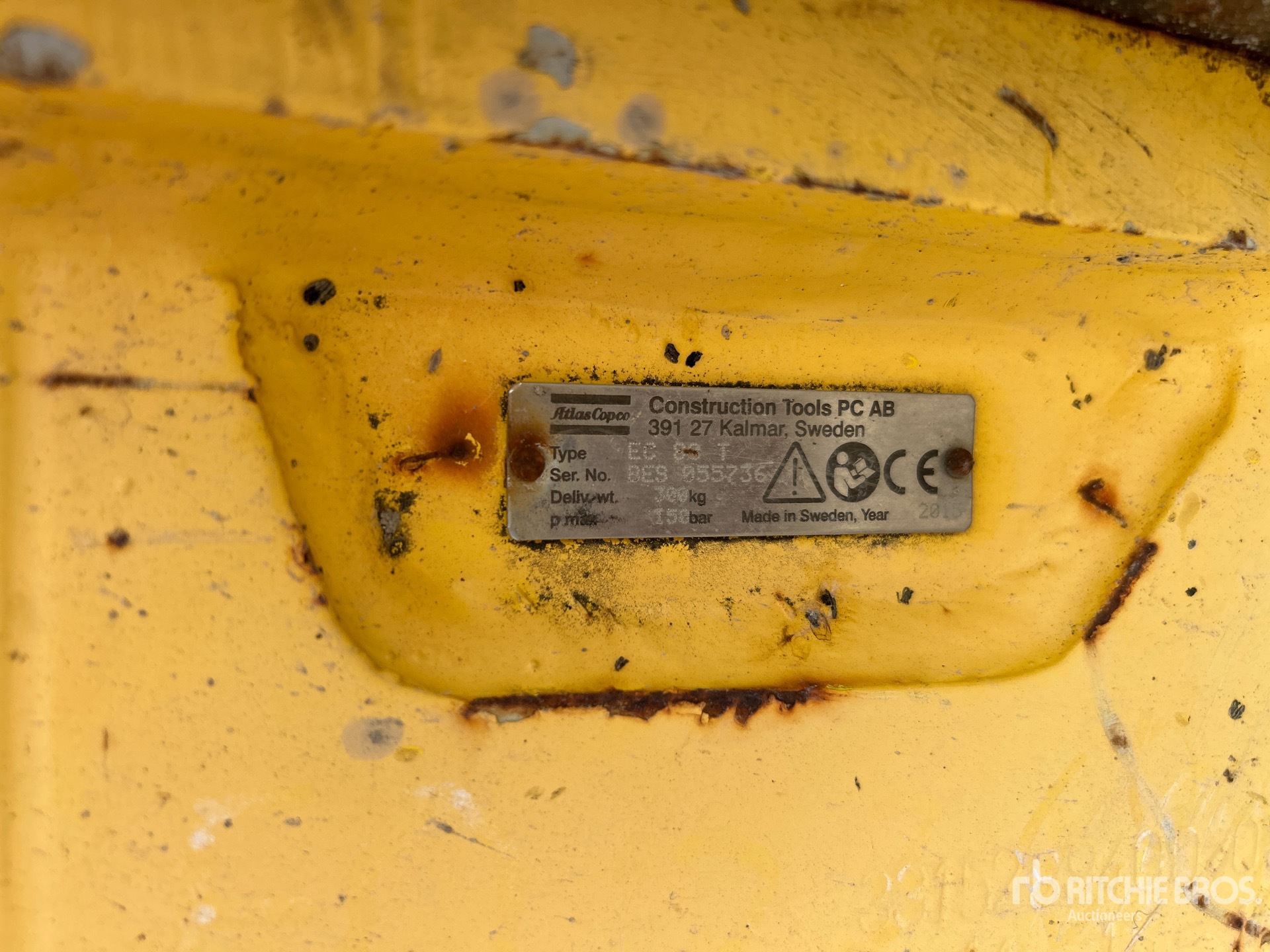 2015 Atlas Copco 70 IN