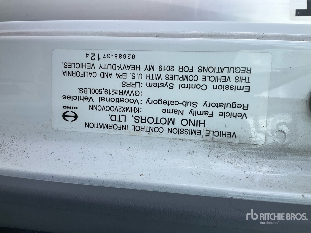 2019 Hino 195