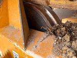 Undercarriage with Front Idler Wear
