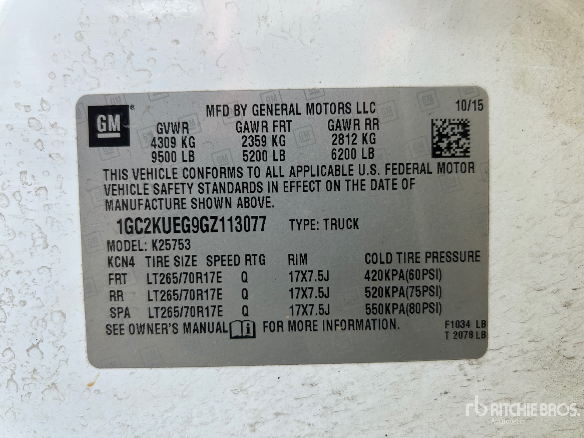2016 Chevrolet Silverado 2500HD