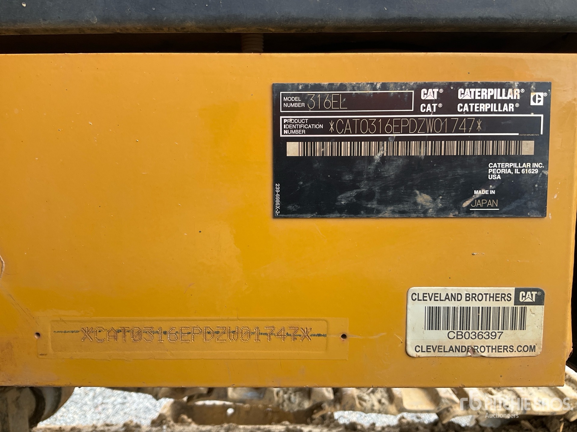 2015 Caterpillar 316E L