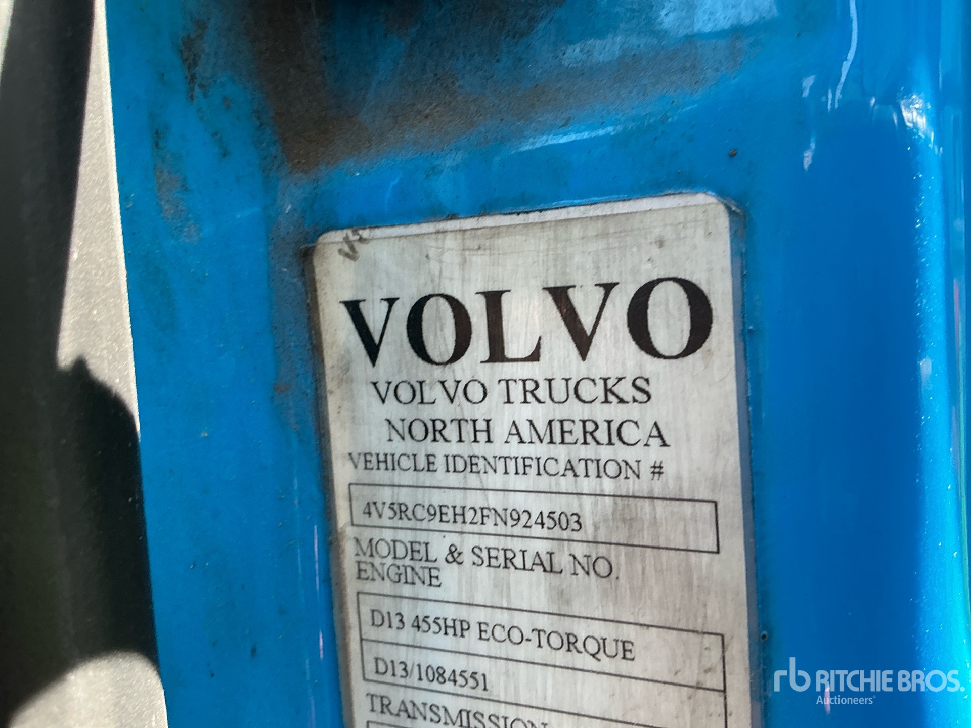 2015 Volvo VAH