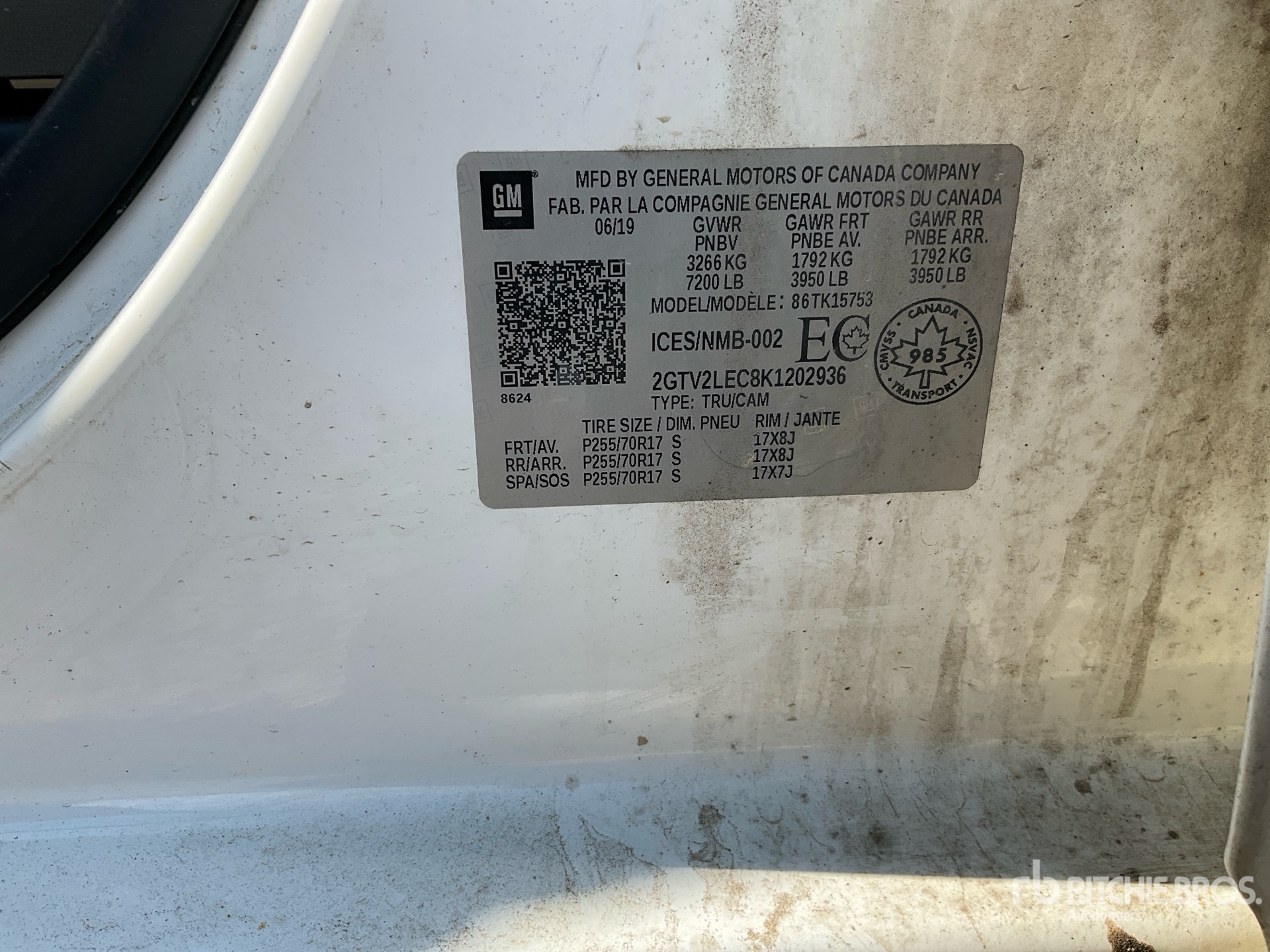 2019 GMC SIERRA 1500