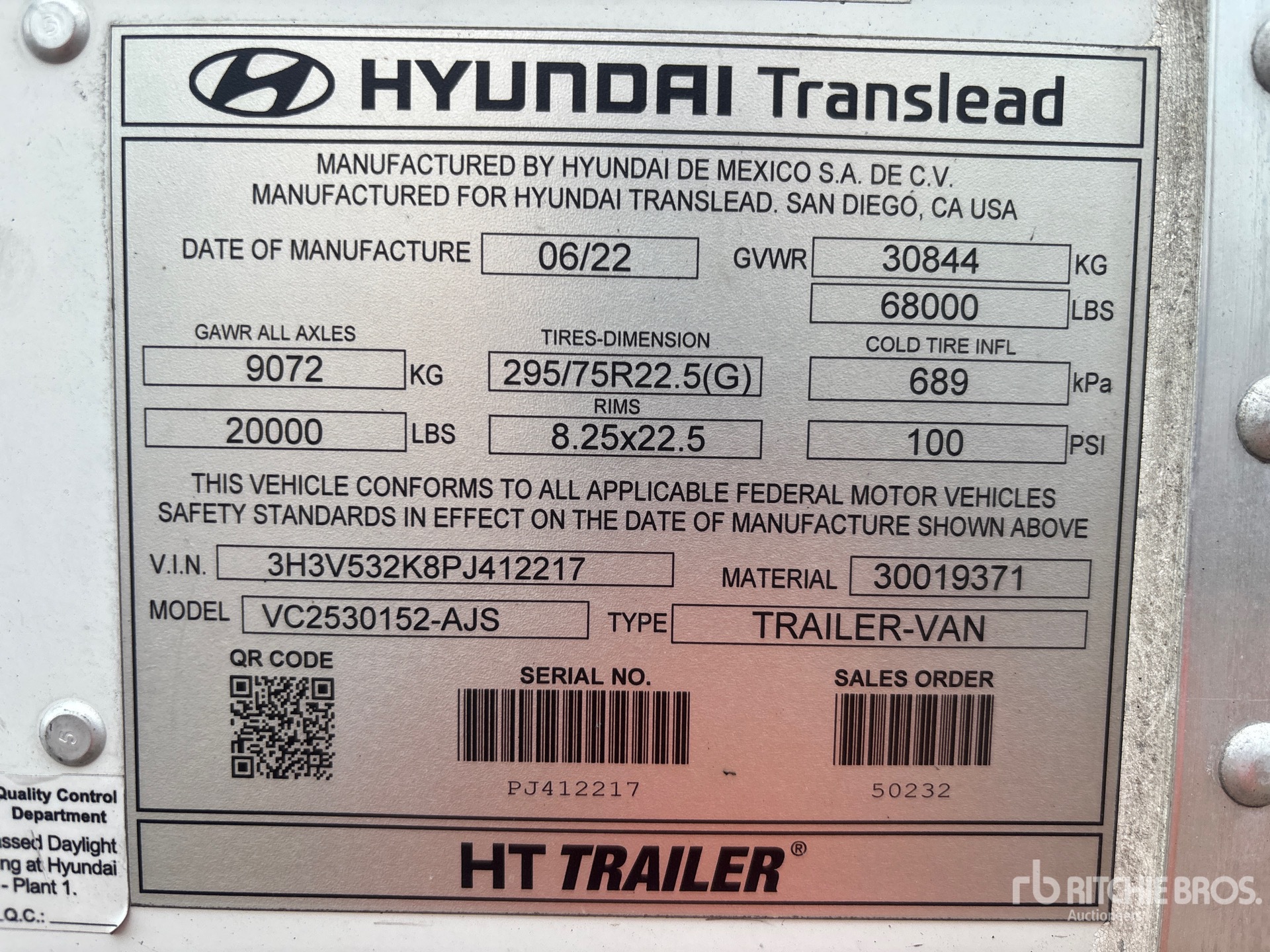 2023 Hyundai VC2530152-AJS