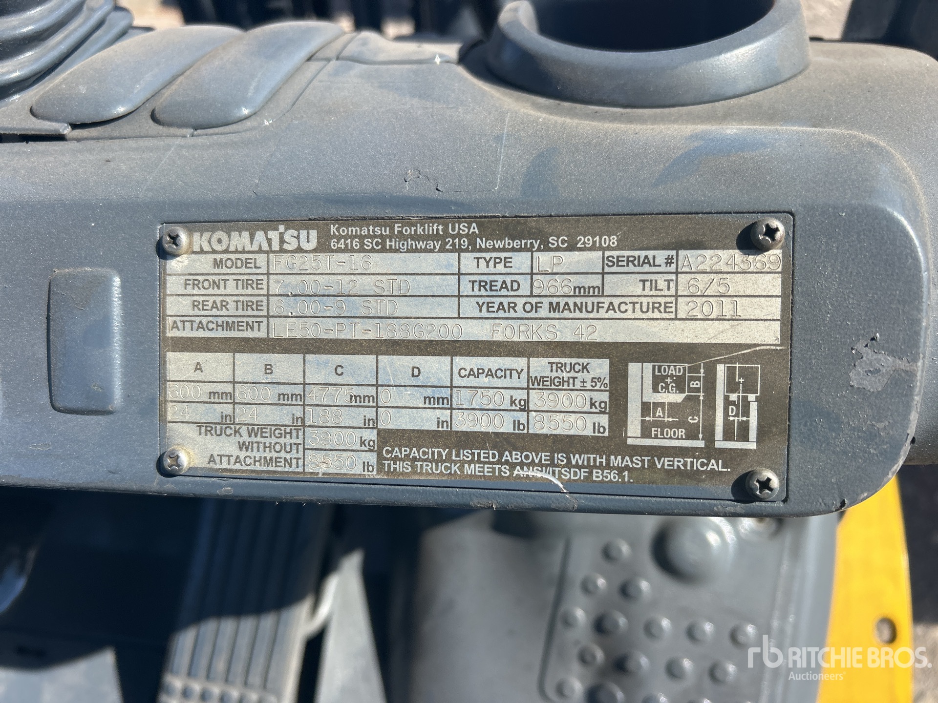 Komatsu FG25T16