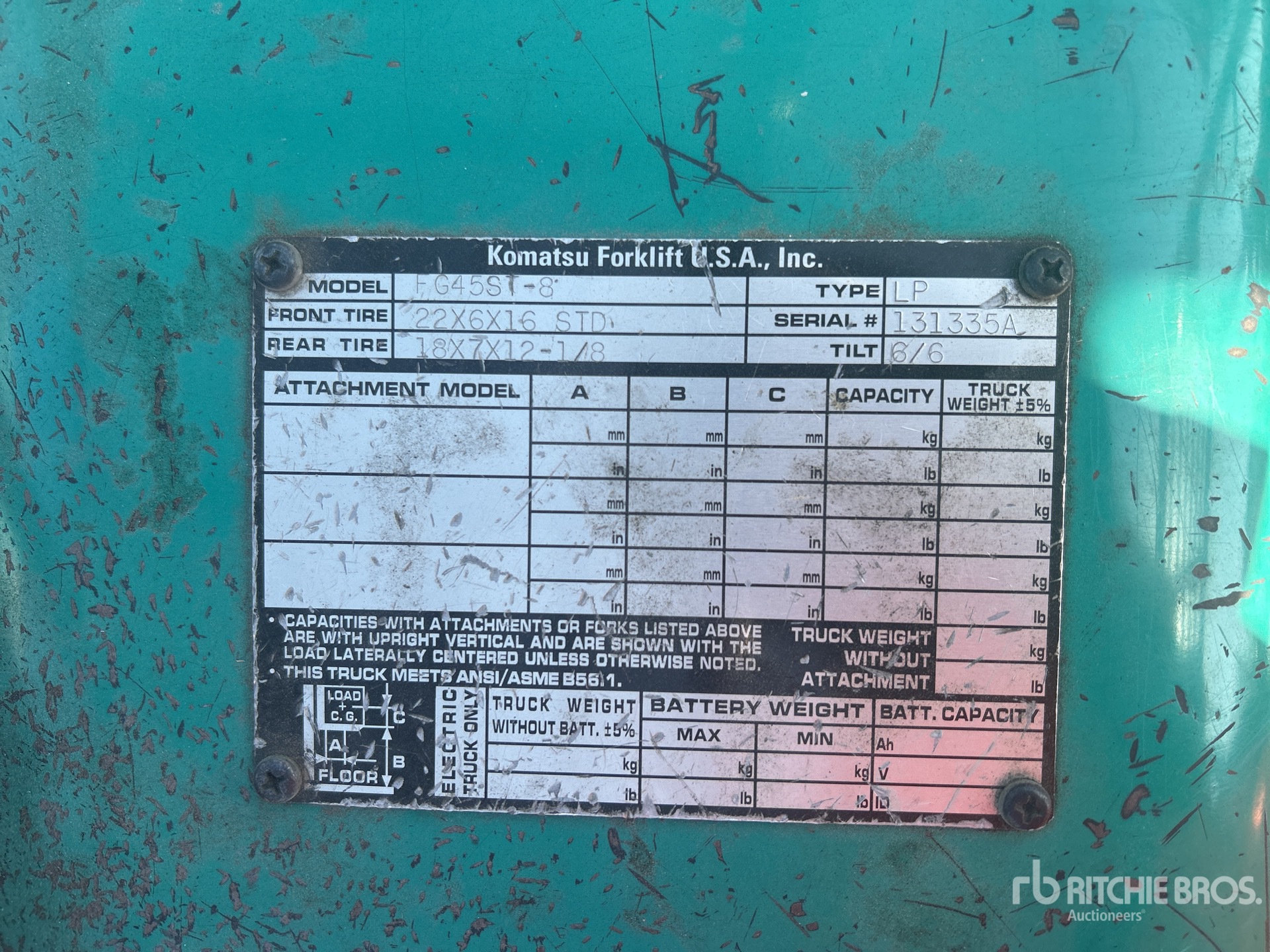 Komatsu FG45T-8