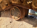 Undercarriage with Left Carrier Rollers