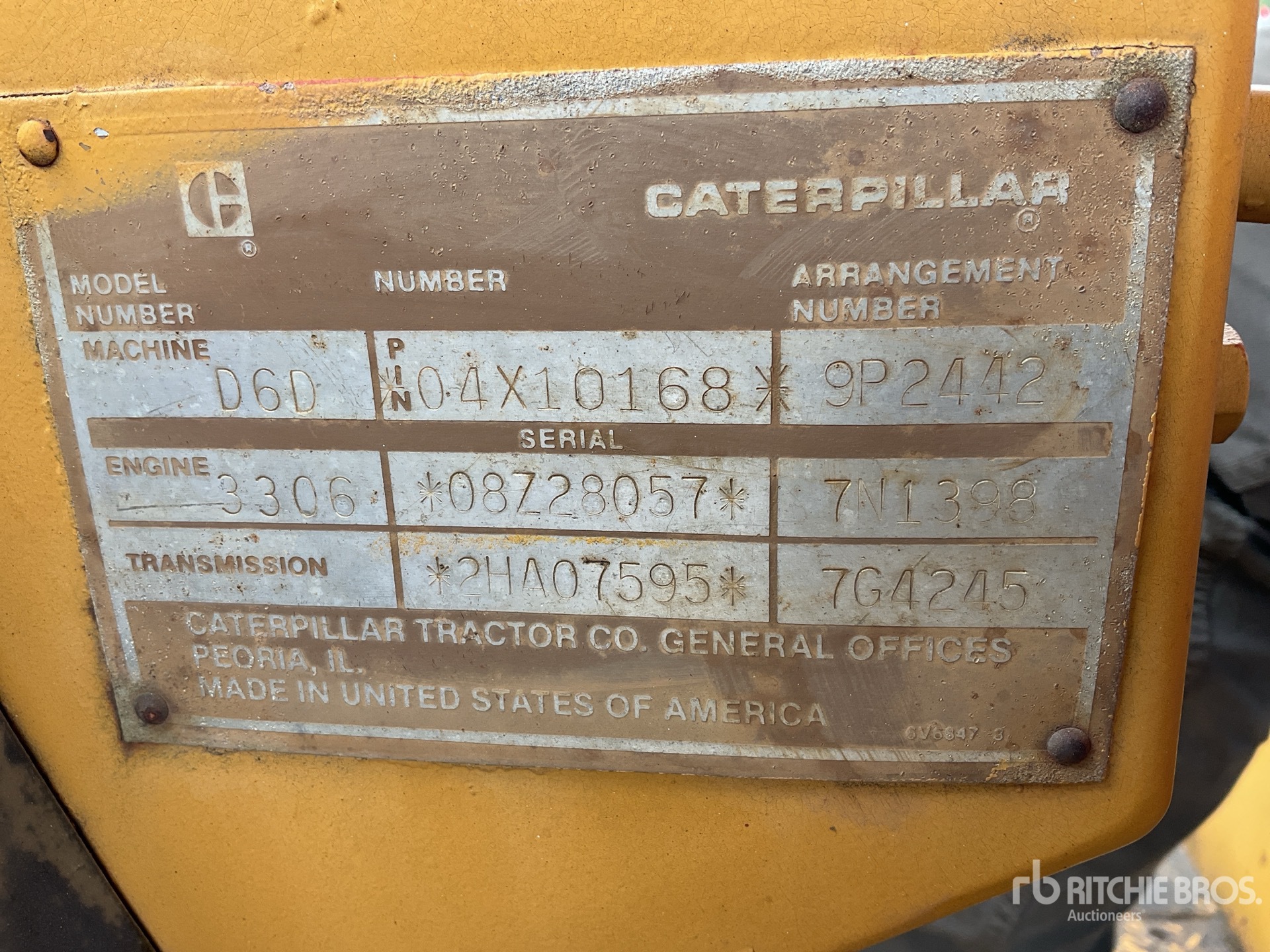 1985 Caterpillar D6D
