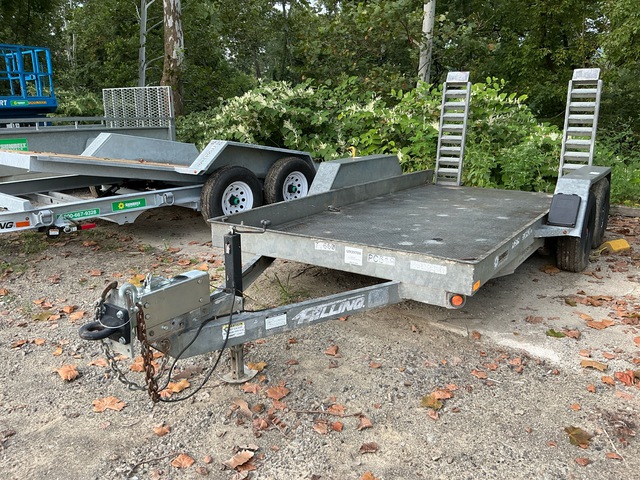 2014 Felling FT-10FP-G 14 ft T/A Utility Trailer 2014 Felling FT-10FP-G 14 ft T/A Utility Trailer