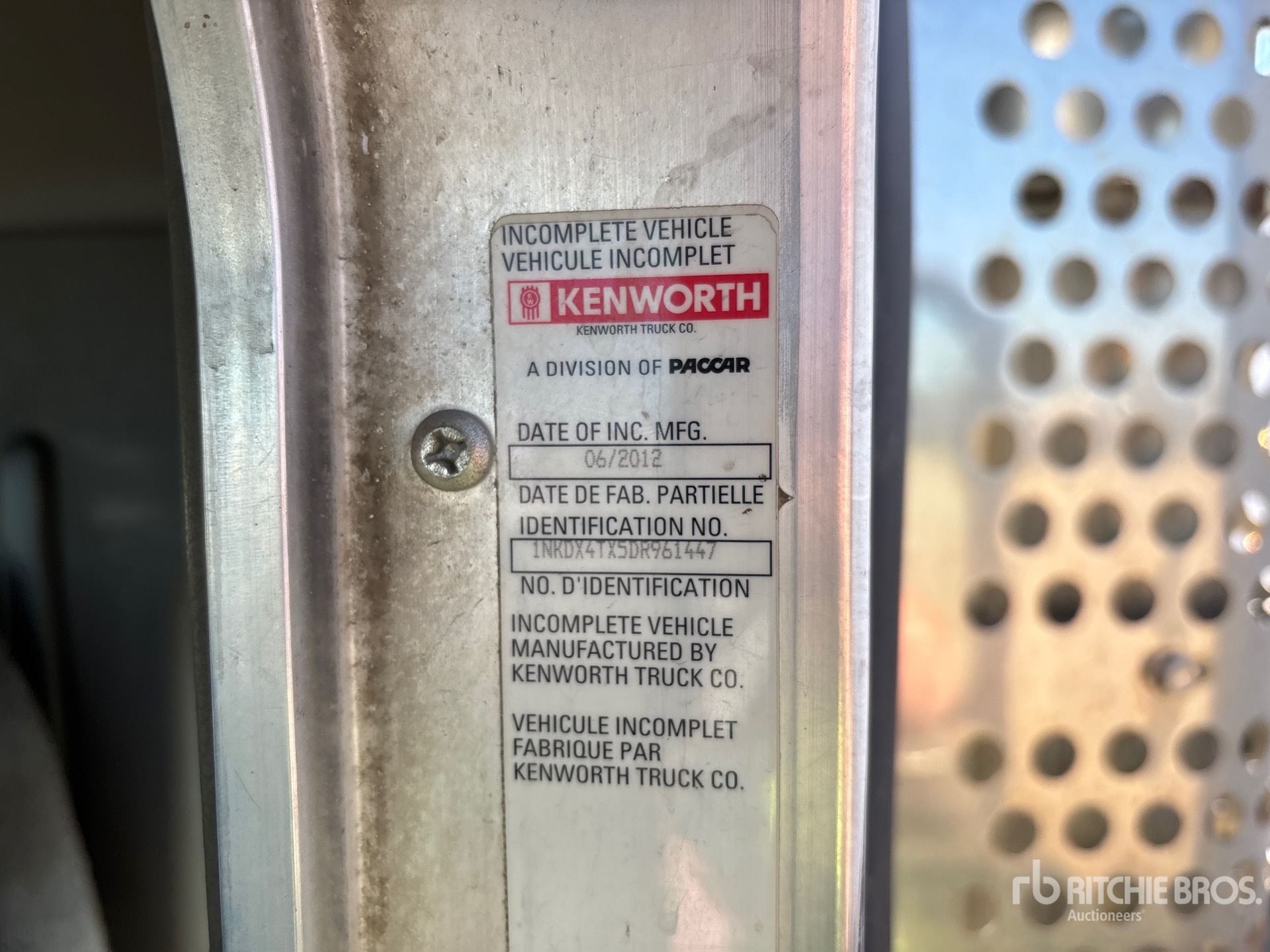 2013 Kenworth T800